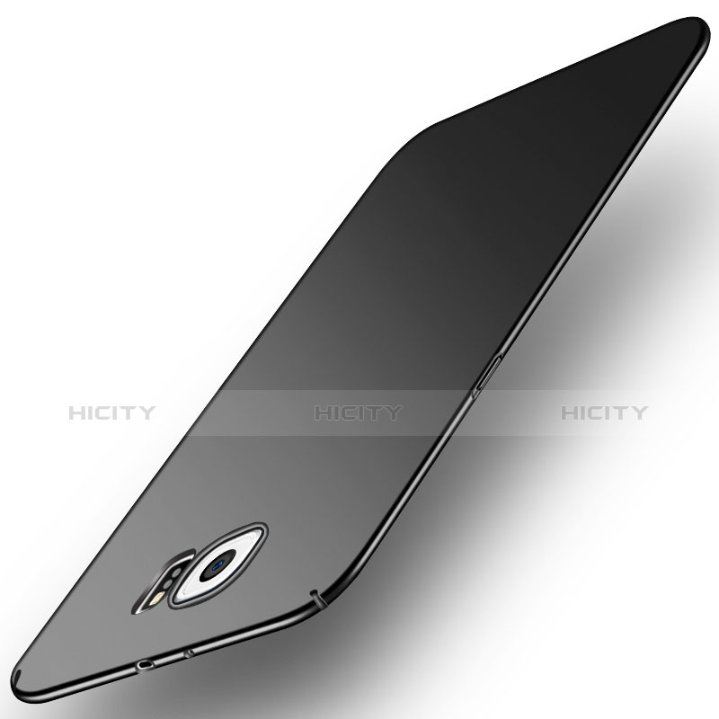 Coque Plastique Rigide Etui Housse Mat M01 pour Samsung Galaxy S6 Duos SM-G920F G9200 Noir Plus