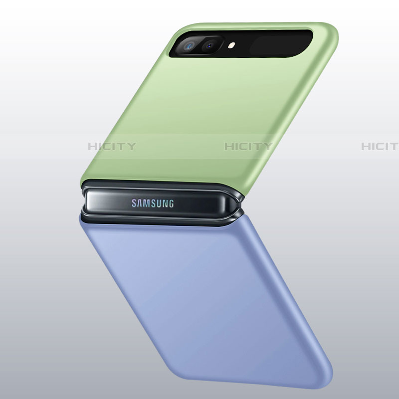 Coque Plastique Rigide Etui Housse Mat M01 pour Samsung Galaxy Z Flip 5G Plus