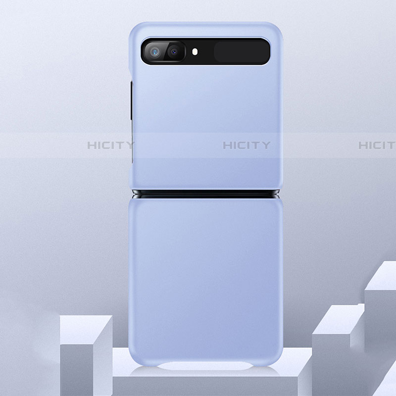 Coque Plastique Rigide Etui Housse Mat M01 pour Samsung Galaxy Z Flip 5G Plus