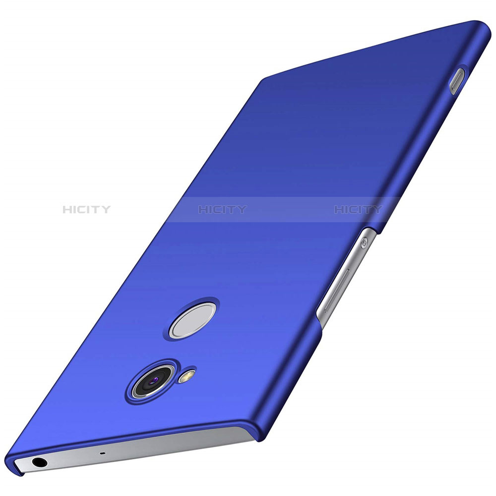 Coque Plastique Rigide Etui Housse Mat M01 pour Sony Xperia XA2 Bleu Plus