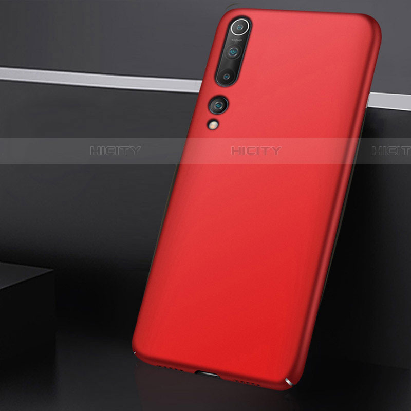 Coque Plastique Rigide Etui Housse Mat M01 pour Xiaomi Mi 10 Rouge Plus