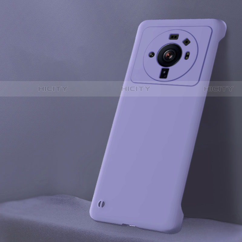 Coque Plastique Rigide Etui Housse Mat M01 pour Xiaomi Mi 12 Ultra 5G Violet Clair Plus