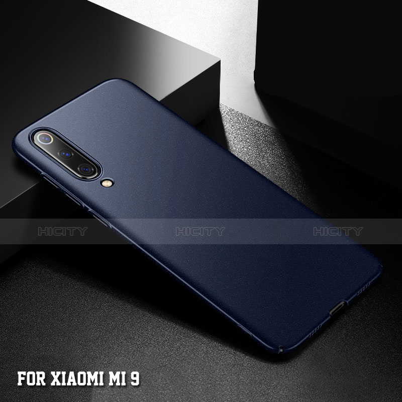 Coque Plastique Rigide Etui Housse Mat M01 pour Xiaomi Mi 9 Pro Bleu Plus