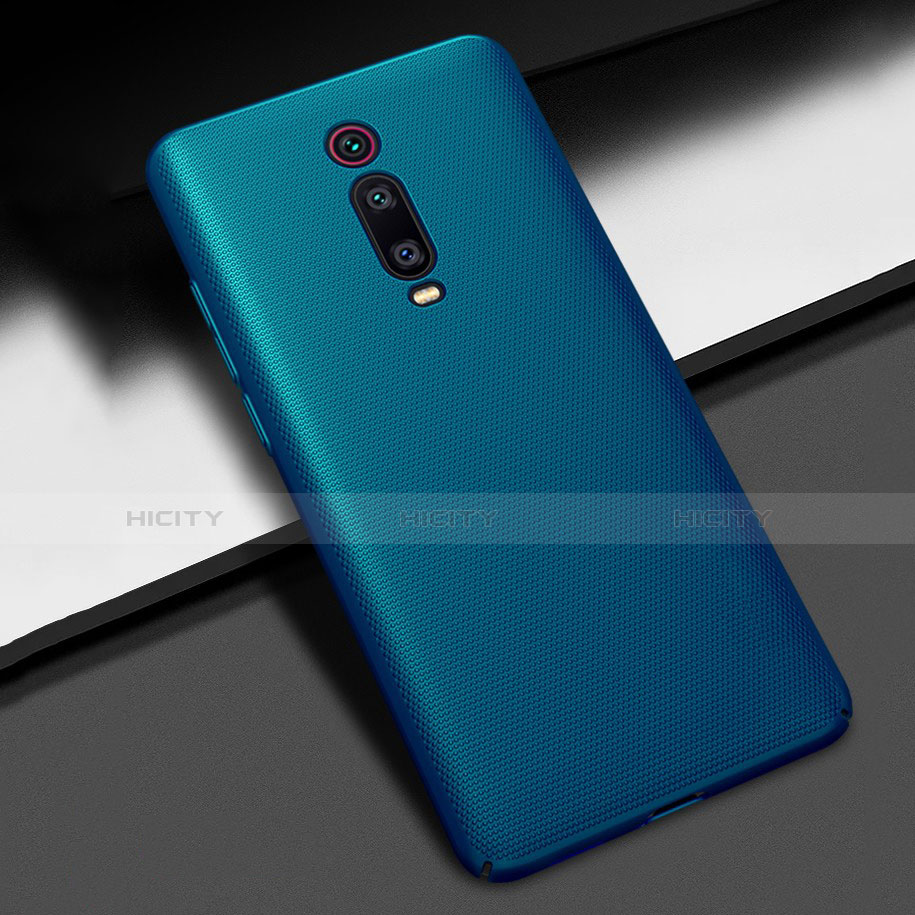 Coque Plastique Rigide Etui Housse Mat M01 pour Xiaomi Mi 9T Bleu Plus