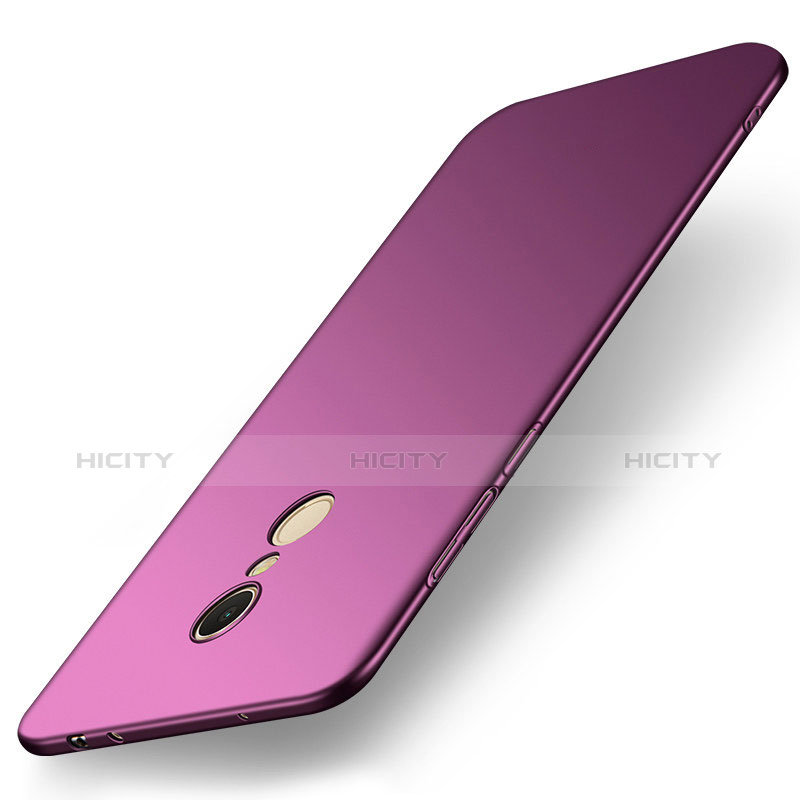 Coque Plastique Rigide Etui Housse Mat M01 pour Xiaomi Redmi 5 Violet Plus