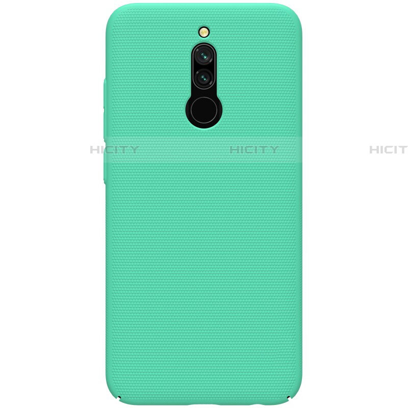 Coque Plastique Rigide Etui Housse Mat M01 pour Xiaomi Redmi 8 Vert Plus