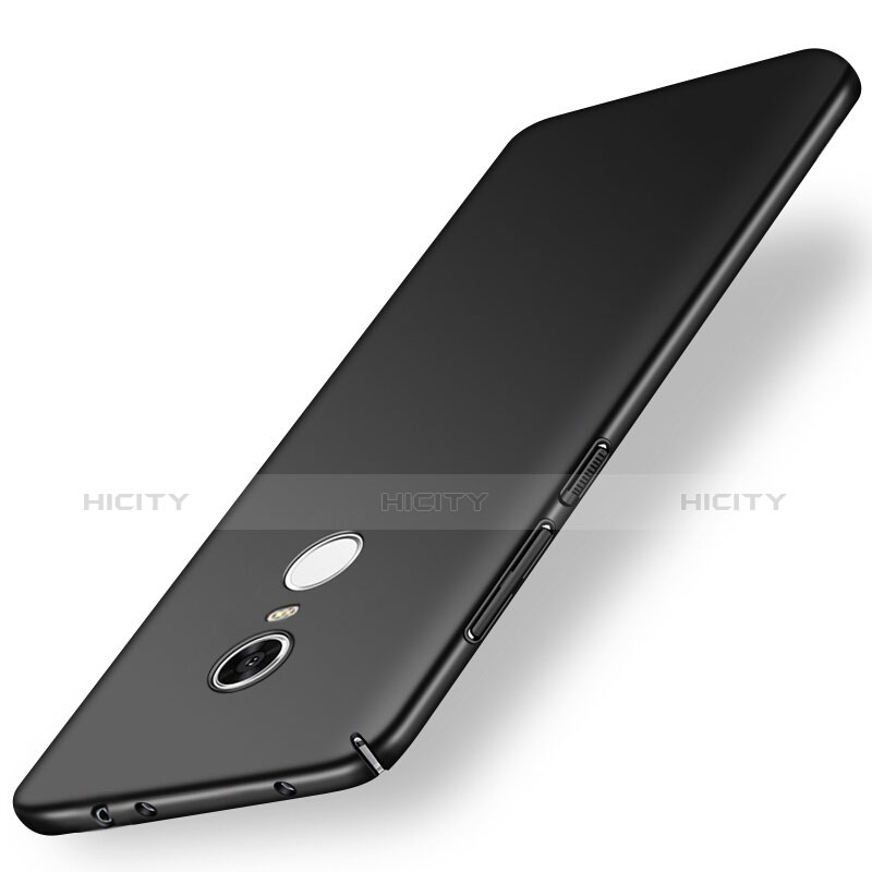 Coque Plastique Rigide Etui Housse Mat M01 pour Xiaomi Redmi Note 5 Indian Version Noir Plus