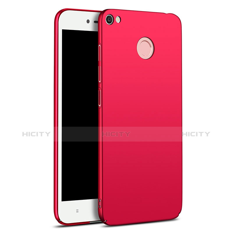 Coque Plastique Rigide Etui Housse Mat M01 pour Xiaomi Redmi Note 5A Pro Rouge Plus