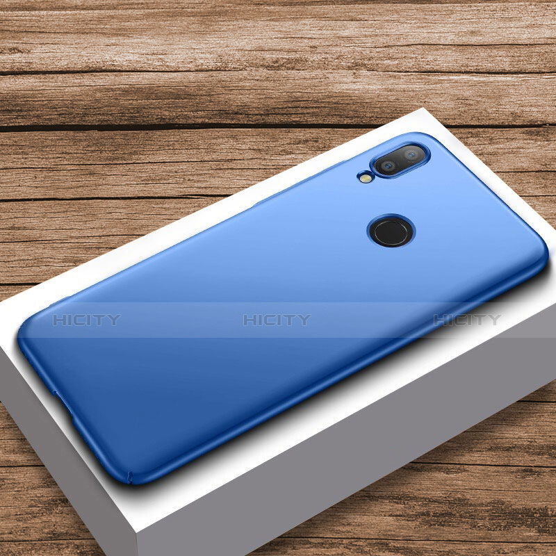 Coque Plastique Rigide Etui Housse Mat M01 pour Xiaomi Redmi Note 7 Bleu Plus