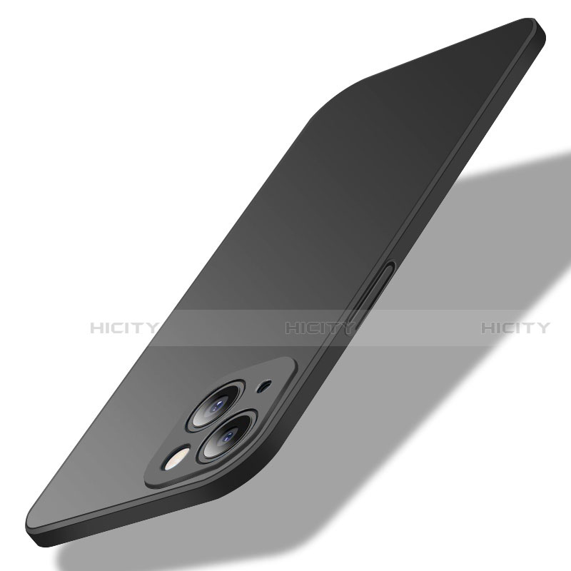 Coque Plastique Rigide Etui Housse Mat M02 pour Apple iPhone 14 Noir Plus