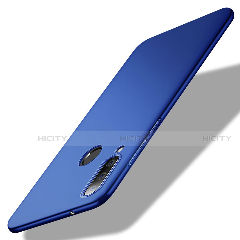 Coque Plastique Rigide Etui Housse Mat M02 pour Huawei Honor 20 Lite Bleu Plus