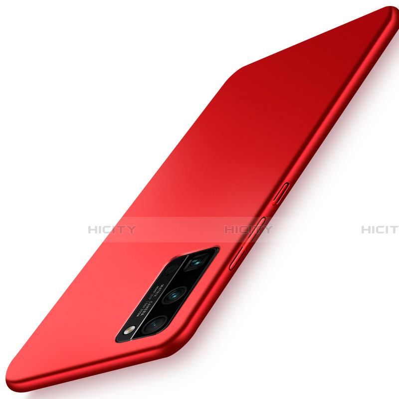 Coque Plastique Rigide Etui Housse Mat M02 pour Huawei Honor 30 Pro Rouge Plus