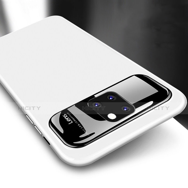 Coque Plastique Rigide Etui Housse Mat M02 pour Huawei Mate 20 Pro Blanc Plus