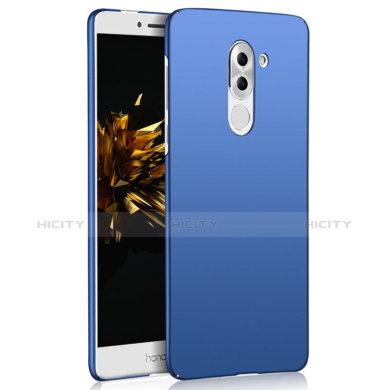 Coque Plastique Rigide Etui Housse Mat M02 pour Huawei Mate 9 Lite Bleu Plus