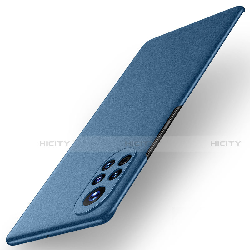 Coque Plastique Rigide Etui Housse Mat M02 pour Huawei Nova 8 5G Bleu Plus
