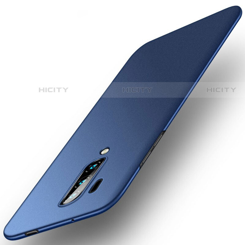 Coque Plastique Rigide Etui Housse Mat M02 pour OnePlus 7T Pro Bleu Plus