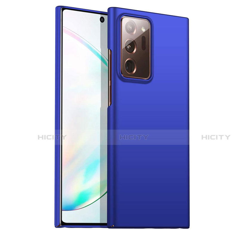 Coque Plastique Rigide Etui Housse Mat M02 pour Samsung Galaxy Note 20 Ultra 5G Bleu Plus