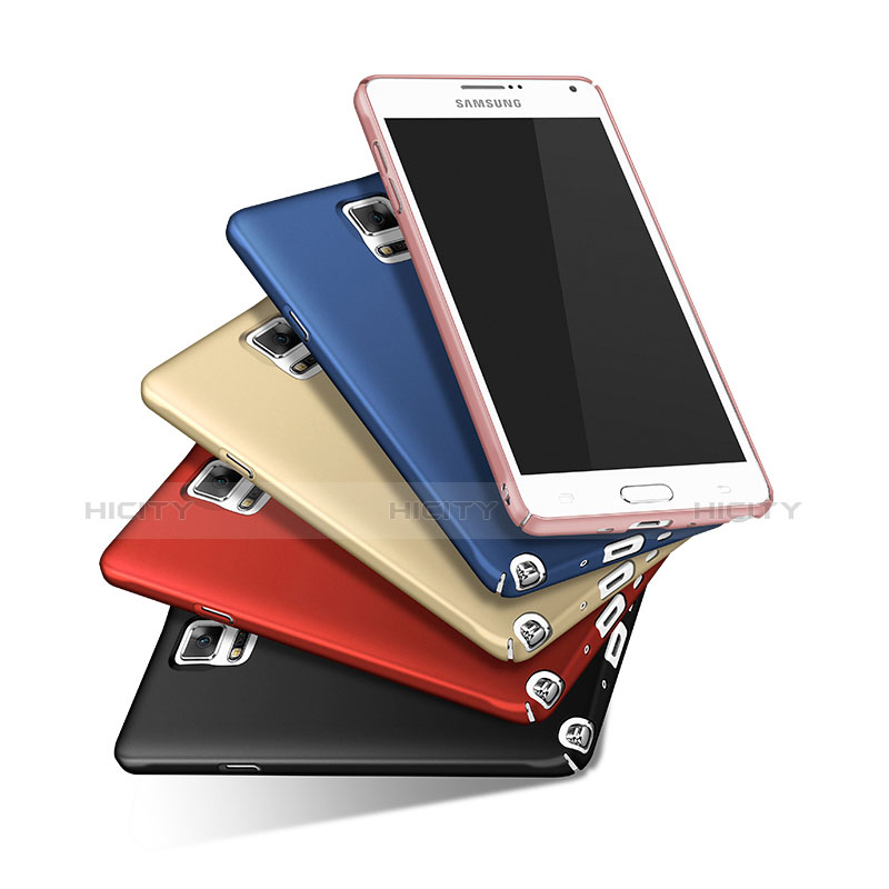 Coque Plastique Rigide Etui Housse Mat M02 pour Samsung Galaxy Note 4 SM-N910F Plus