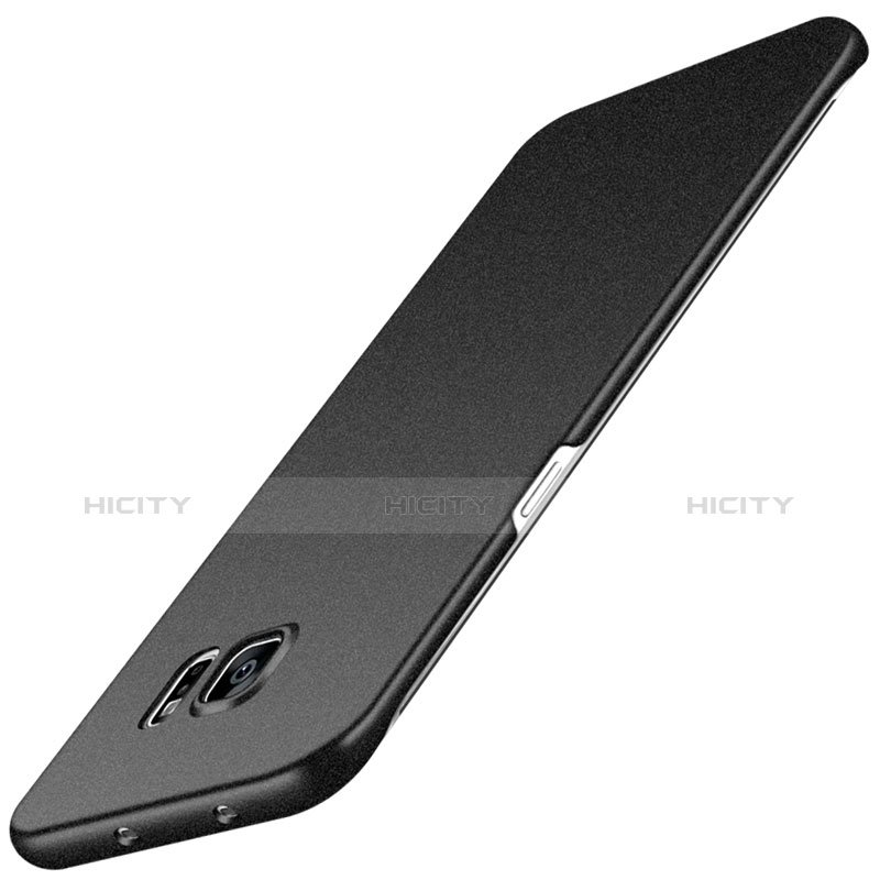 Coque Plastique Rigide Etui Housse Mat M02 pour Samsung Galaxy S6 Edge SM-G925 Gris Plus