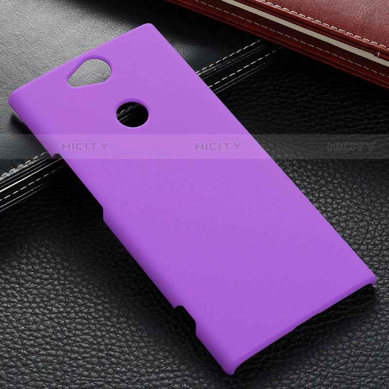 Coque Plastique Rigide Etui Housse Mat M02 pour Sony Xperia XA2 Ultra Violet Plus