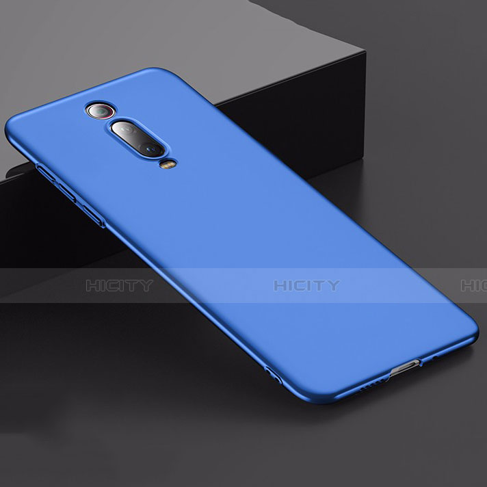 Coque Plastique Rigide Etui Housse Mat M02 pour Xiaomi Mi 9T Bleu Plus