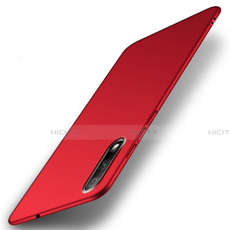 Coque Plastique Rigide Etui Housse Mat M03 pour Huawei Honor 9X Rouge Plus