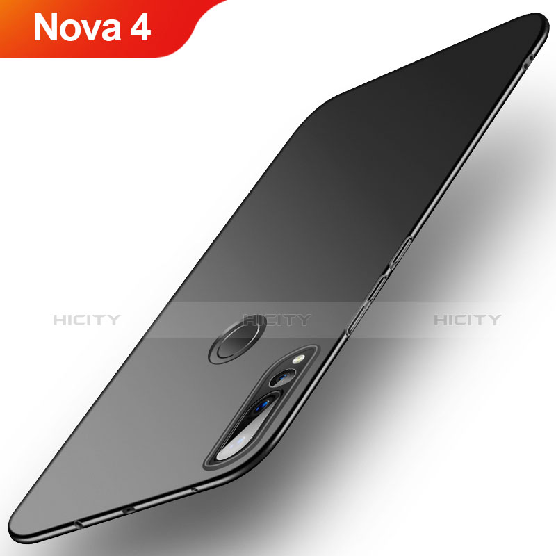 Coque Plastique Rigide Etui Housse Mat M03 pour Huawei Nova 4 Noir Plus