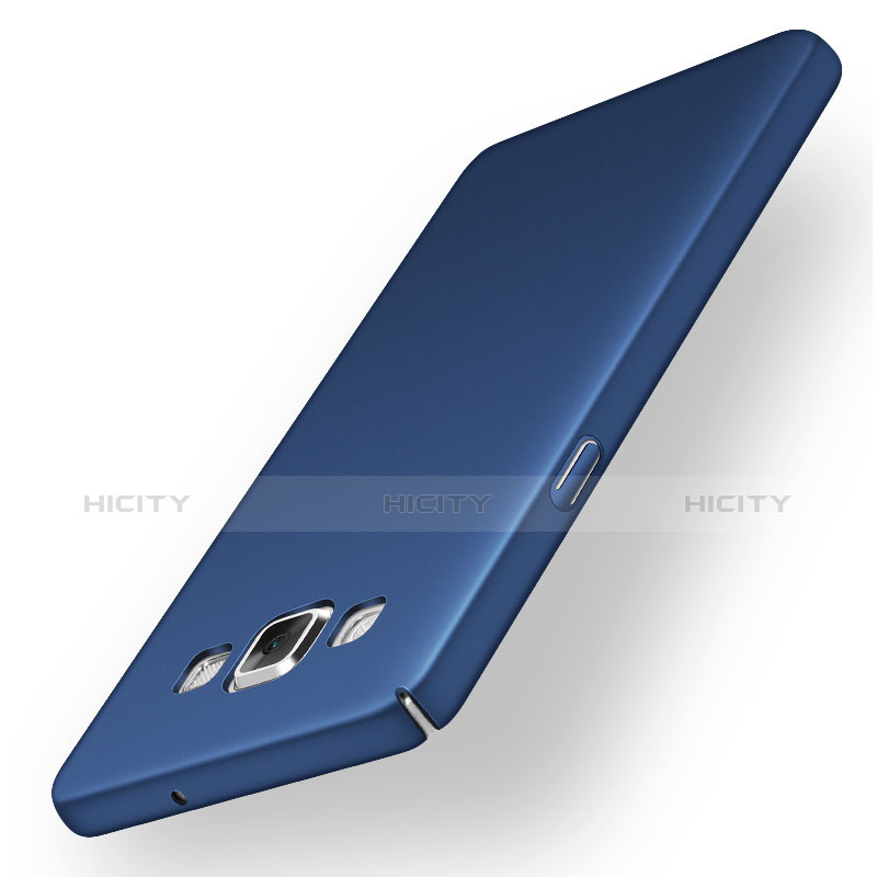 Coque Plastique Rigide Etui Housse Mat M03 pour Samsung Galaxy A5 Duos SM-500F Bleu Plus