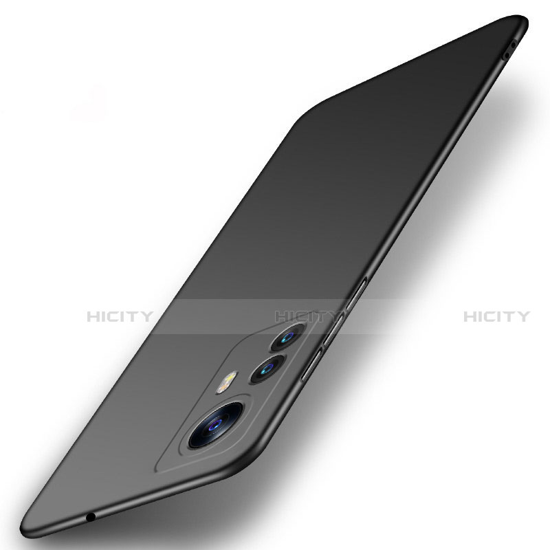 Coque Plastique Rigide Etui Housse Mat M03 pour Xiaomi Mi 12 5G Noir Plus