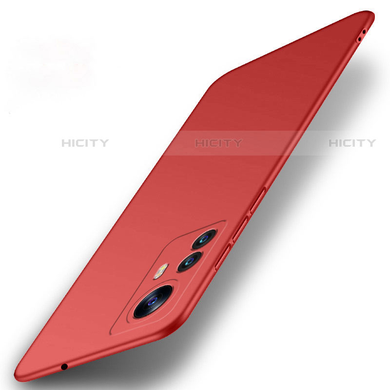 Coque Plastique Rigide Etui Housse Mat M03 pour Xiaomi Mi 12 Pro 5G Rouge Plus