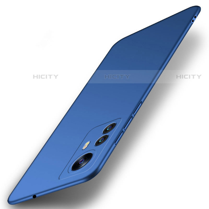 Coque Plastique Rigide Etui Housse Mat M03 pour Xiaomi Mi 12S Pro 5G Bleu Plus