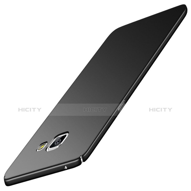 Coque Plastique Rigide Etui Housse Mat M05 pour Samsung Galaxy A9 (2016) A9000 Noir Plus