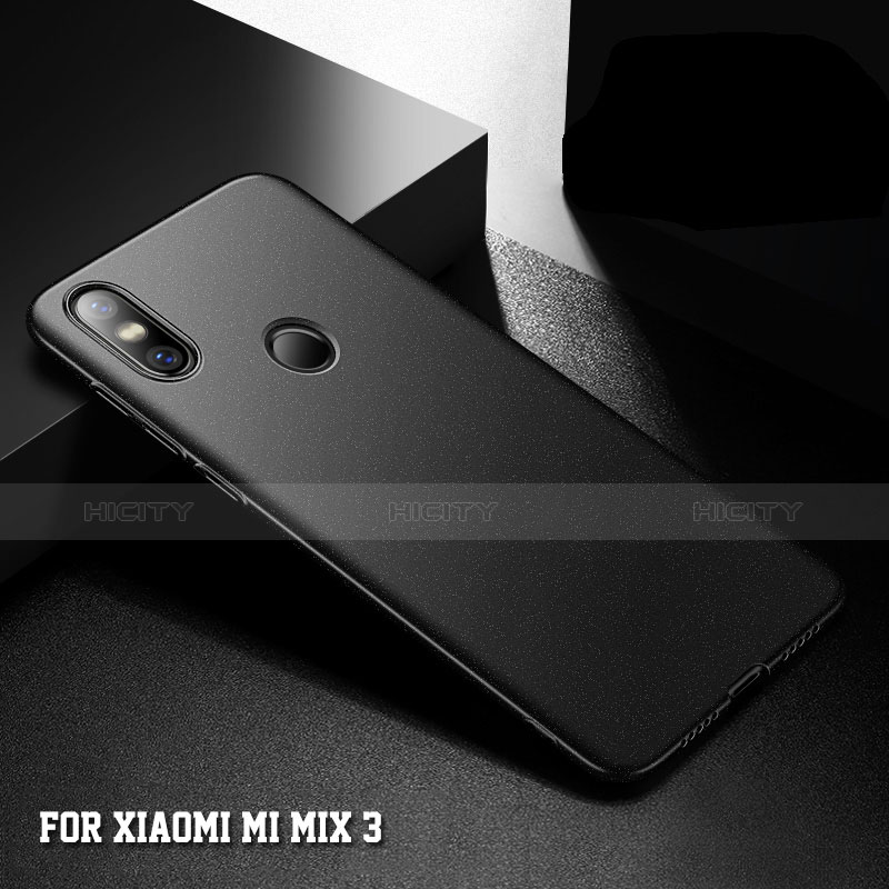 Coque Plastique Rigide Etui Housse Mat M05 pour Xiaomi Mi Mix 3 Noir Plus