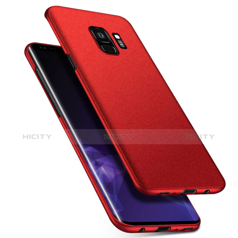 Coque Plastique Rigide Etui Housse Mat M08 pour Samsung Galaxy S9 Rouge Plus