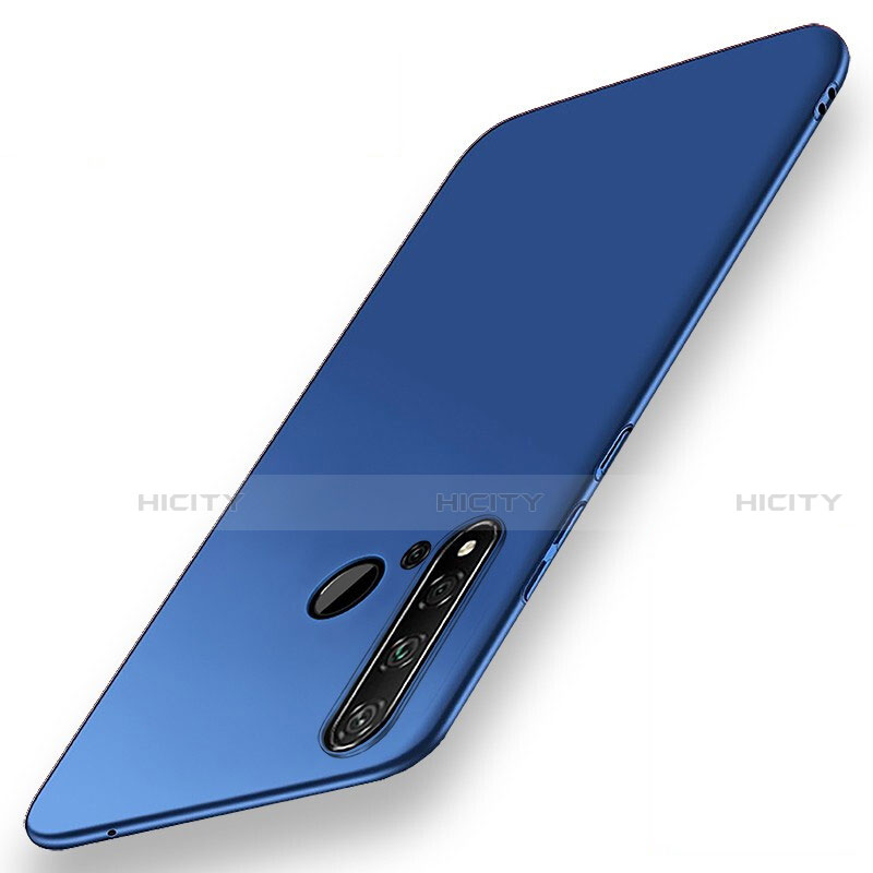 Coque Plastique Rigide Etui Housse Mat P01 pour Huawei P20 Lite (2019) Bleu Plus