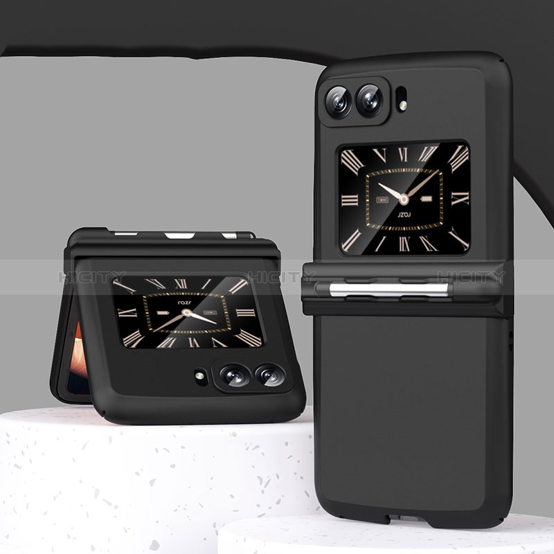 Coque Plastique Rigide Etui Housse Mat P01 pour Motorola Moto RAZR (2022) 5G Plus