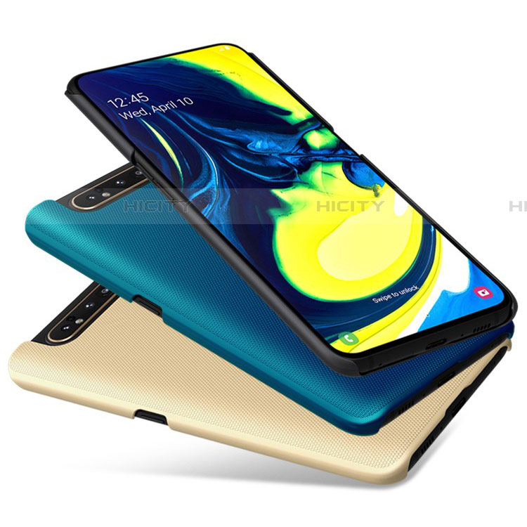 Coque Plastique Rigide Etui Housse Mat P01 pour Samsung Galaxy A80 Plus