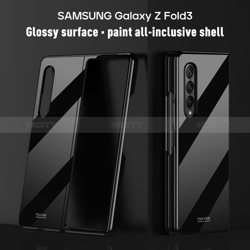 Coque Plastique Rigide Etui Housse Mat P01 pour Samsung Galaxy Z Fold3 5G Plus