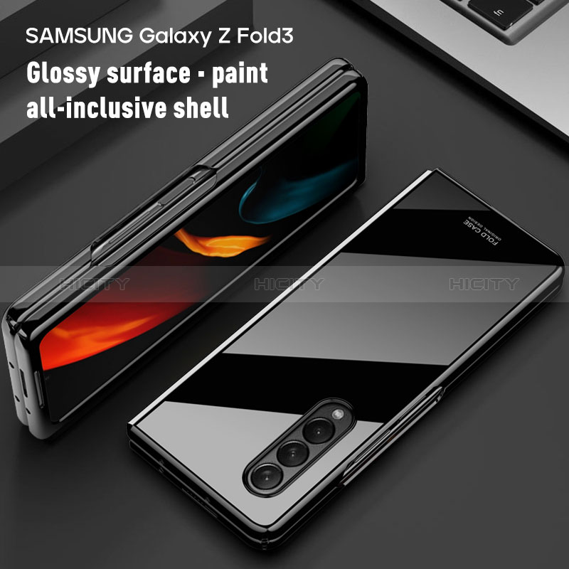 Coque Plastique Rigide Etui Housse Mat P01 pour Samsung Galaxy Z Fold3 5G Plus