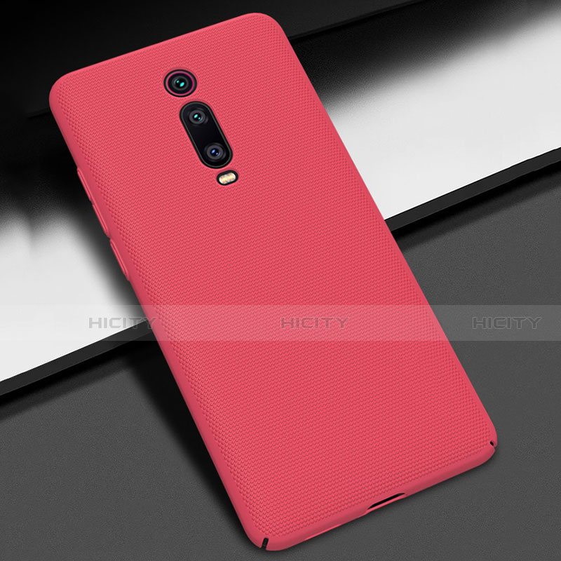Coque Plastique Rigide Etui Housse Mat P01 pour Xiaomi Mi 9T Rouge Plus
