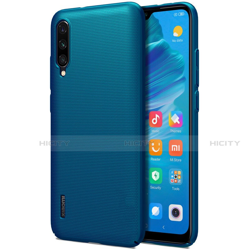 Coque Plastique Rigide Etui Housse Mat P01 pour Xiaomi Mi A3 Bleu Plus