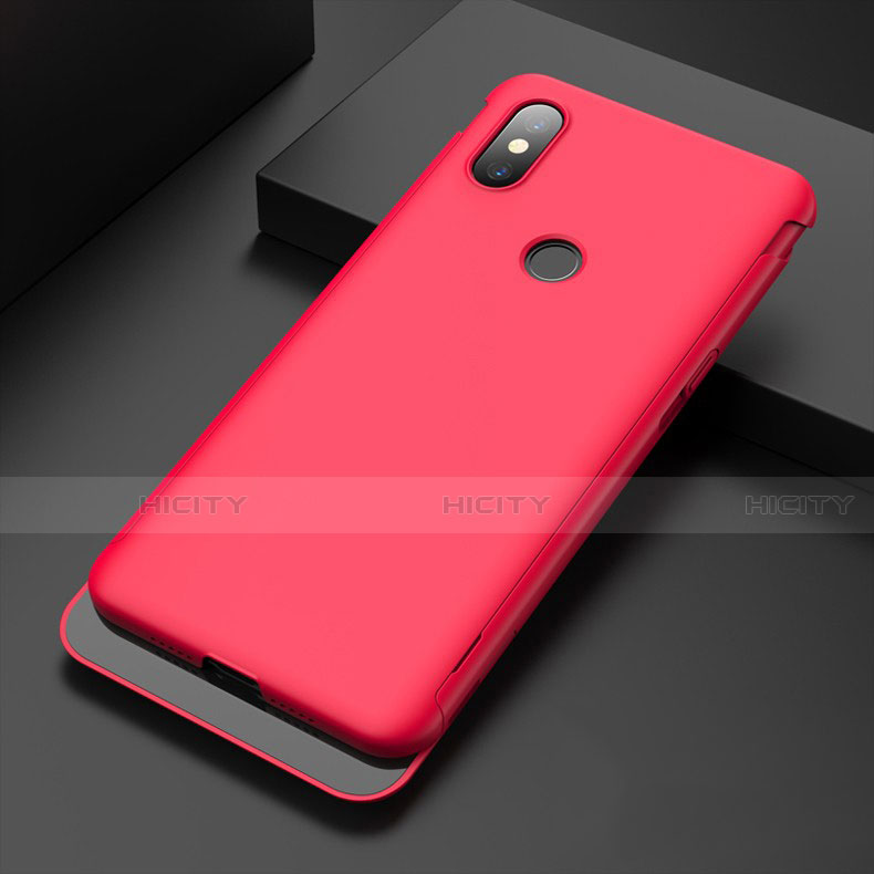 Coque Plastique Rigide Etui Housse Mat P01 pour Xiaomi Mi Mix 3 Rouge Plus