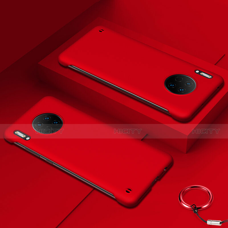 Coque Plastique Rigide Etui Housse Mat P02 pour Huawei Mate 30 Pro 5G Rouge Plus