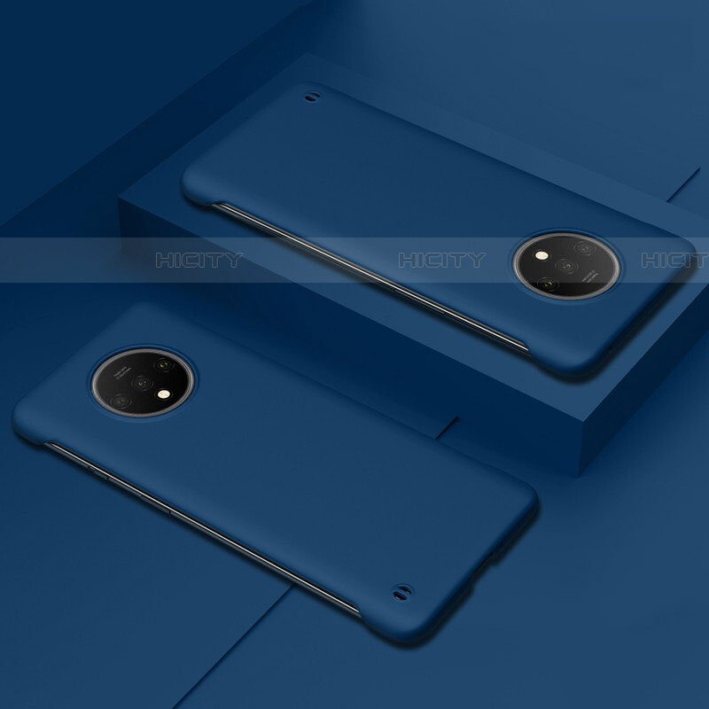 Coque Plastique Rigide Etui Housse Mat P02 pour OnePlus 7T Bleu Plus