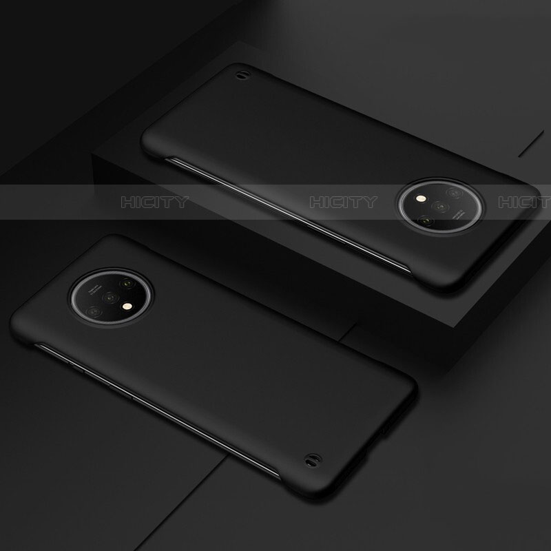 Coque Plastique Rigide Etui Housse Mat P02 pour OnePlus 7T Noir Plus