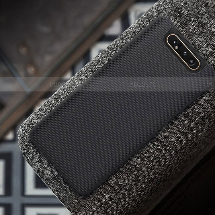 Coque Plastique Rigide Etui Housse Mat P02 pour Samsung Galaxy A80 Plus