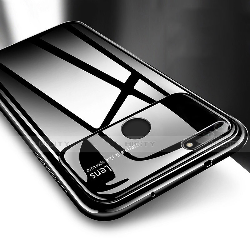 Coque Plastique Rigide Etui Housse Mat P04 pour Huawei Honor V20 Noir Plus