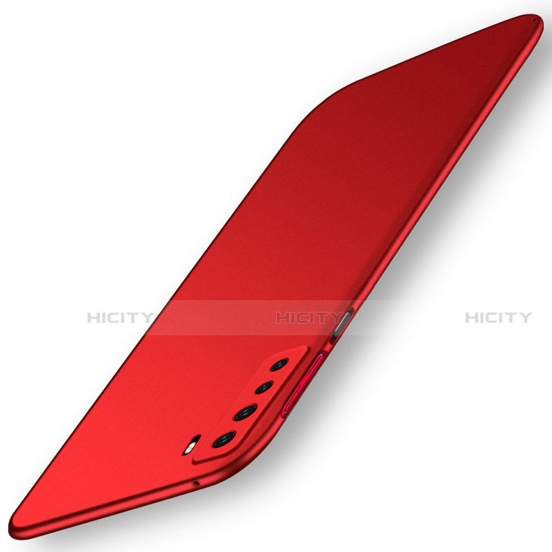 Coque Plastique Rigide Etui Housse Mat P06 pour Huawei P40 Lite 5G Rouge Plus
