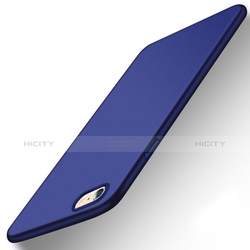 Coque Plastique Rigide Etui Housse Mat P08 pour Apple iPhone 6 Bleu Plus