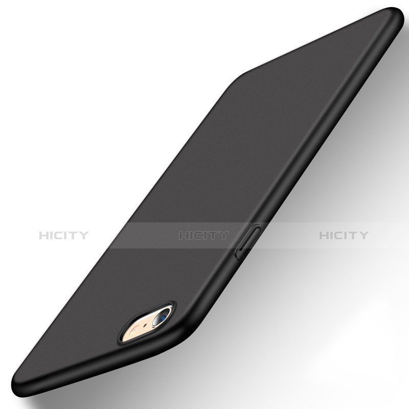 Coque Plastique Rigide Etui Housse Mat P08 pour Apple iPhone 6S Noir Plus